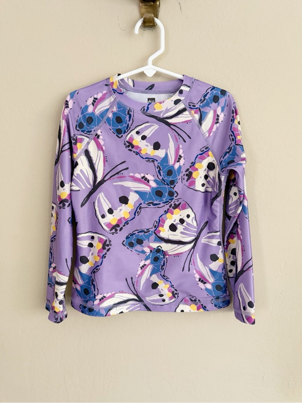Tea Collection Butterfly Rash Guard • 6 Years